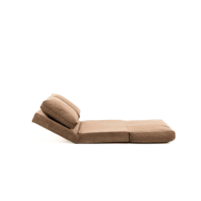 Atelier Del Sofa Taida - Sofá cama de 2 asientos, Marrón claro Atelier Del Sofa Taida - Sofá cama de 2 asientos, Marrón claro